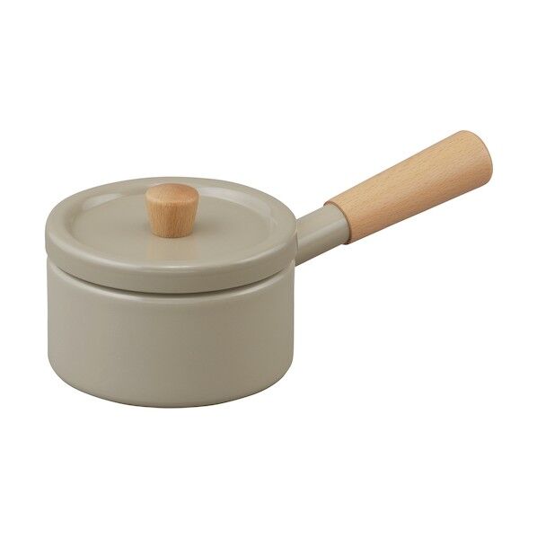 104936 ミルクパン14cm ウォームグレー