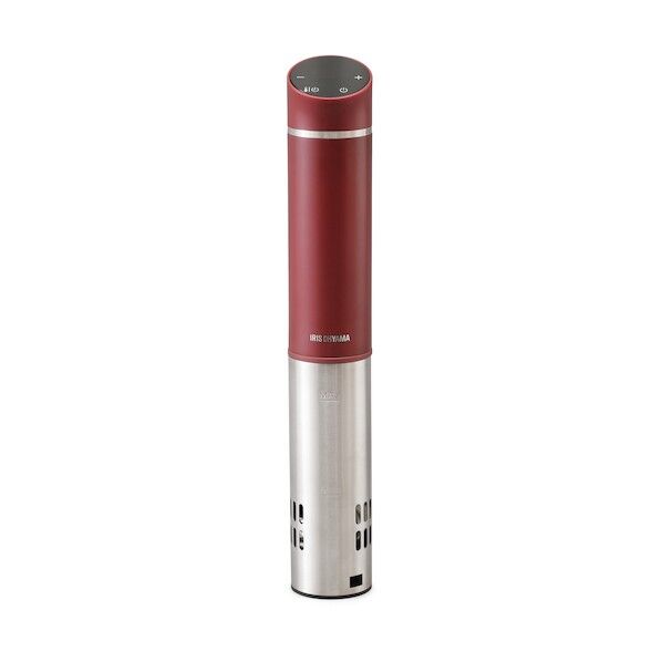518854 スリム低温調理器 カシスレッド LTC-02-R 1点...