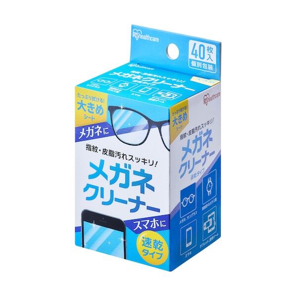 106187 メガネクリーナー 速乾タイプ MNK-N40 40枚...