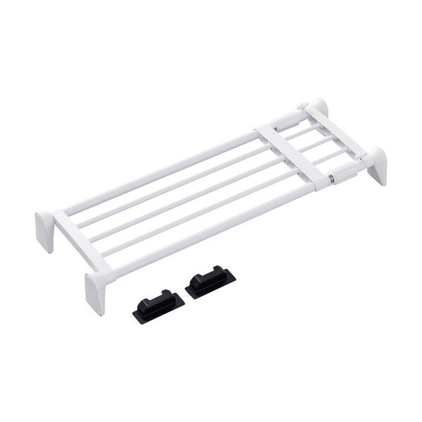 202317 超強力伸縮棚 ホワイト