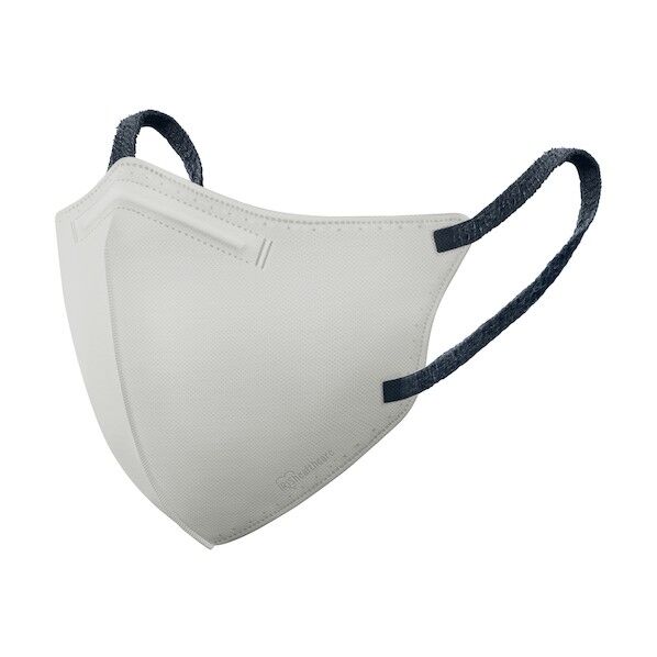 200969 デイリーフィットマスク フィルタープラス ふつう ニュアンスグレー×ナイトブルー