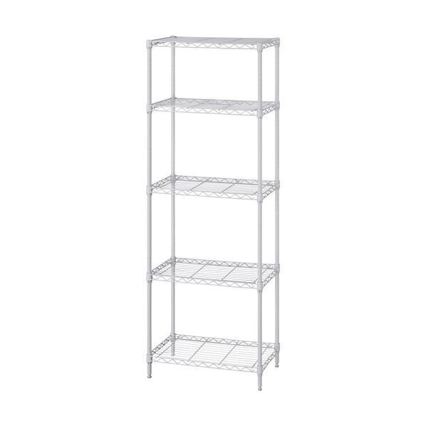 ※法人専用品※アイリスオーヤマ 105476 カラーメタルラック ハイタイプ ライトグレー CMM-55165-LH 0...