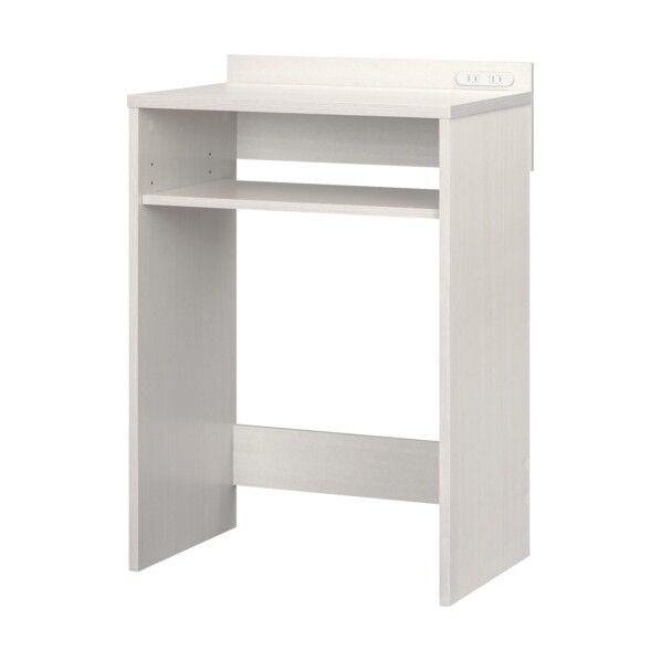 201515 ゴミ箱上ラック ロータイプ ホワイト