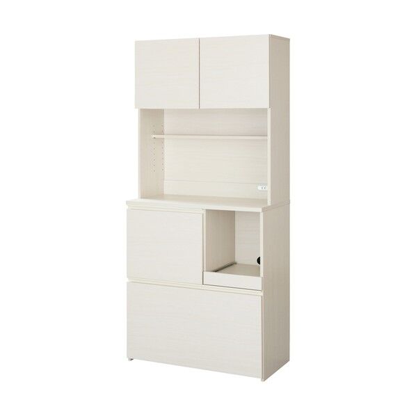 297506 キッチンキャビネット オフホワイト