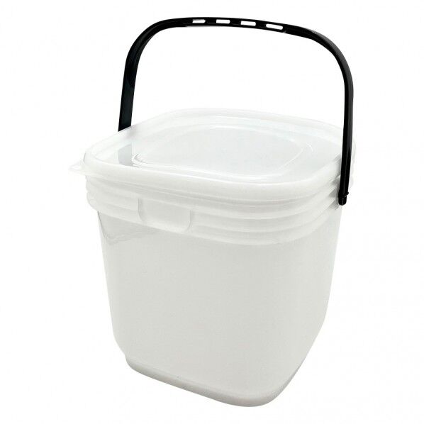 密閉バケツ・ミニ 角 15 15L 2-8640-04 1個