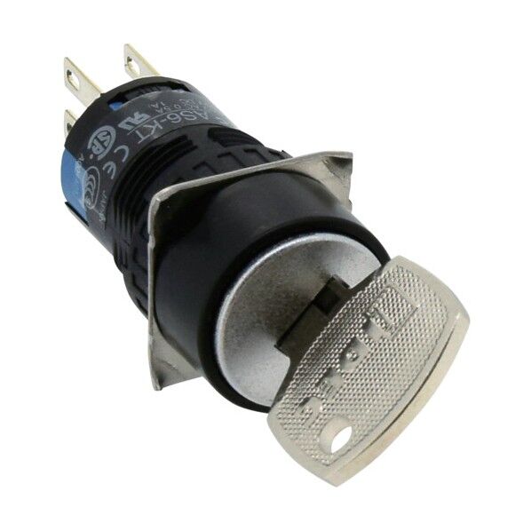 Φ16A6シリーズAS6□形鍵付セレクタスイッチディスクタンブラータイプ(丸形)