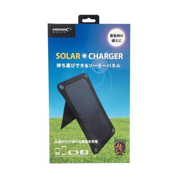 ソーラーチャージャー1面 HD-1SOLAR1BK 1点...