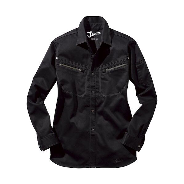 シャツ シャイニーブラック 4L 52504-145-4L 1点