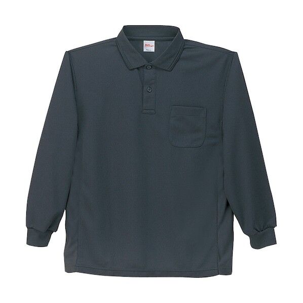 シャツ チャコールグレー L