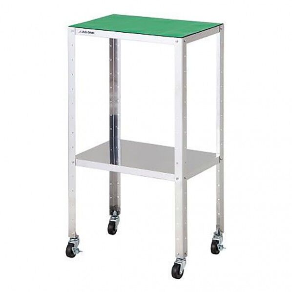 ステンレス製導電ワゴン 組立式 導電マット付 SDW-2RM 460×310×809mm 4-2090-01 1台