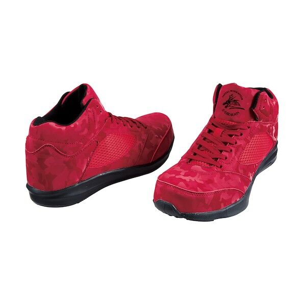 S シューズ レツドカモフラ 25.0 S5213-144-25.0 1点