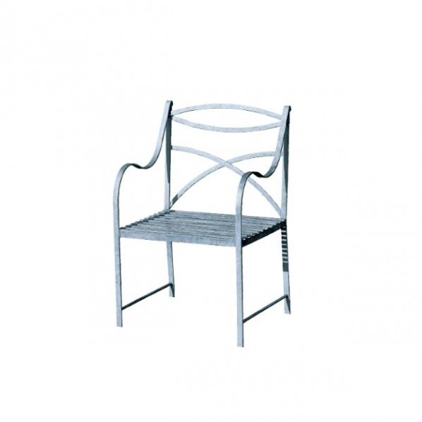 アイアン ガーデンベンチ Aタイプ 1人掛け