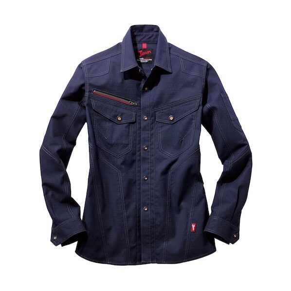 長袖シャツ ネ-ビ- EL