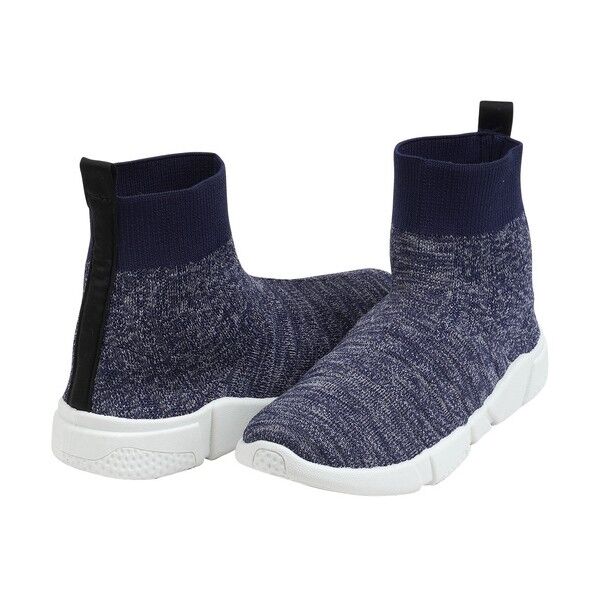 6410 GILIOフィットシューズ 杢ブルー 24.5CM 杢ブルー 6410-45-24.5 1足