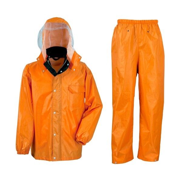 カジメイク ディフェンドレインスーツ ターコイズ 3L ターコイズ 3293-53-3L 1着...