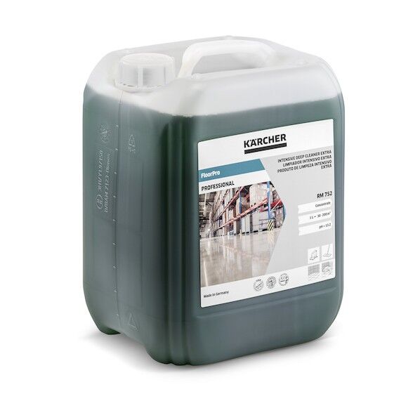 ケルヒャー 床洗浄機用洗浄剤 RM 752 10L グリーン 6.295-8132.0 1個...