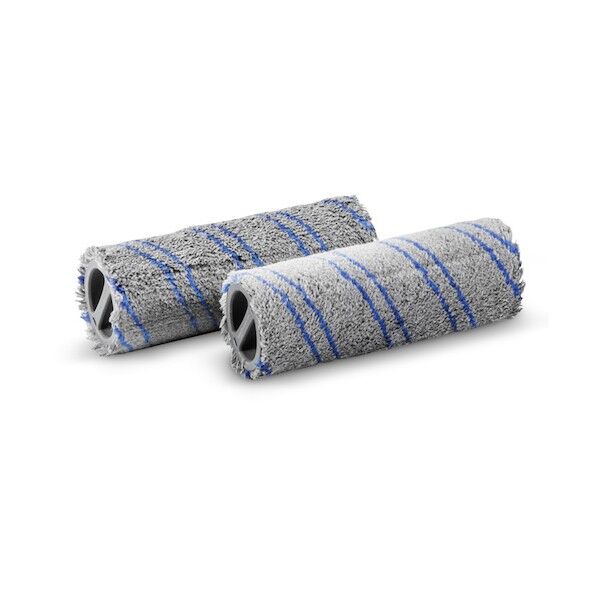 床洗浄機用アクセサリー マイクロファイバーローラー ブルー