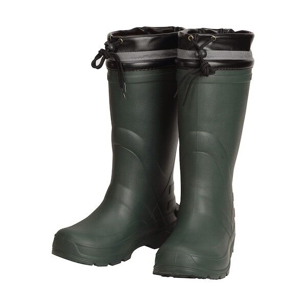 カジメイク 長靴 6499 ホットエアーラバーブーツ ダークグリーン LL 26.5~27cm ダークグリーン 6499-57-LL...