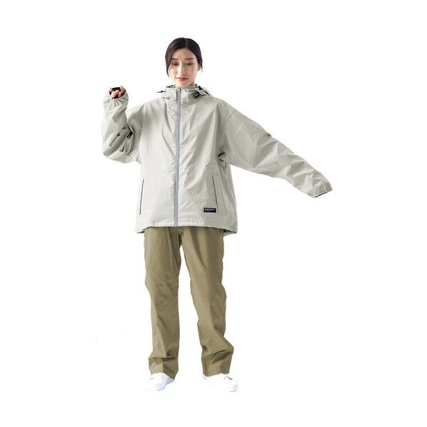 7481 レインスーツフェミニン3 オフホワイト L 7481-03-L 1着...