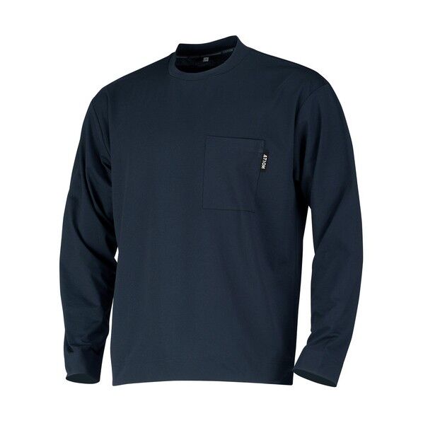 シャツ 8862 パリT長袖クルーネック ネイビー 3L 8862-55-3L 1着...