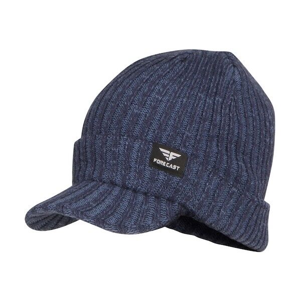つば付きニット帽 オスロ帽 インディゴ フリー