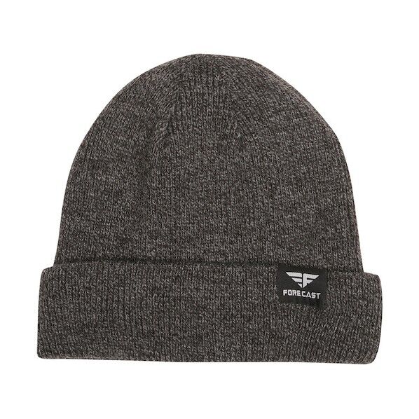 ニット帽 裏フリースワッチ チャコールグレー フリー