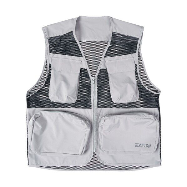 作業ベスト 8901 シールドソルジャーメッシュベスト シルバー 3L 8901-71-3L 1着