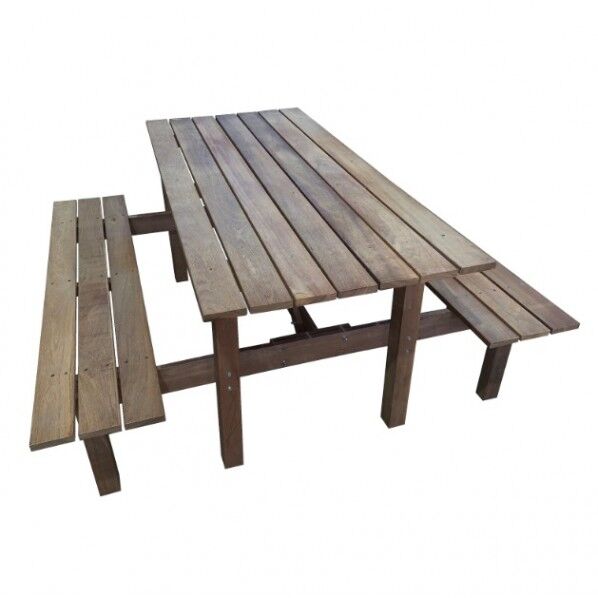 天然木加工品(ウリン) ガーデンテーブルStandard