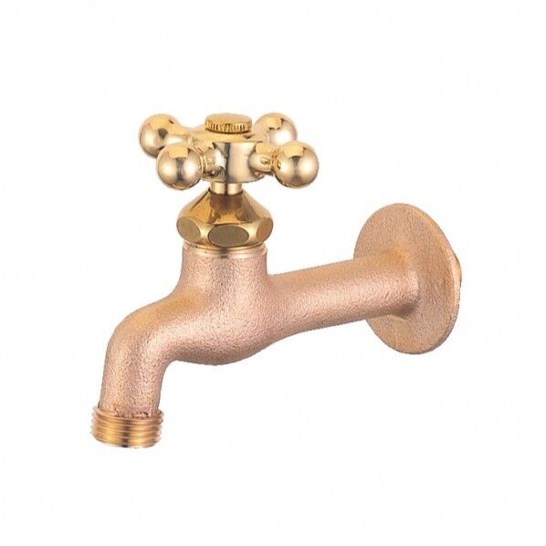 ガーデニング水栓 胴長横水栓