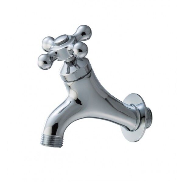 T14型耐寒水栓 横水栓(メッキ)