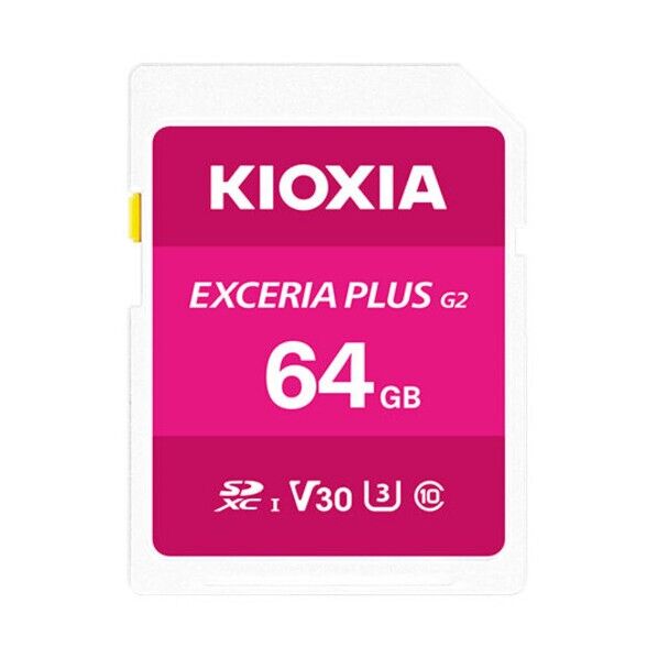 SDカード EXCERIA PLUS(G2) KSDH-B064G 1002071KSDH-B064G 1個...