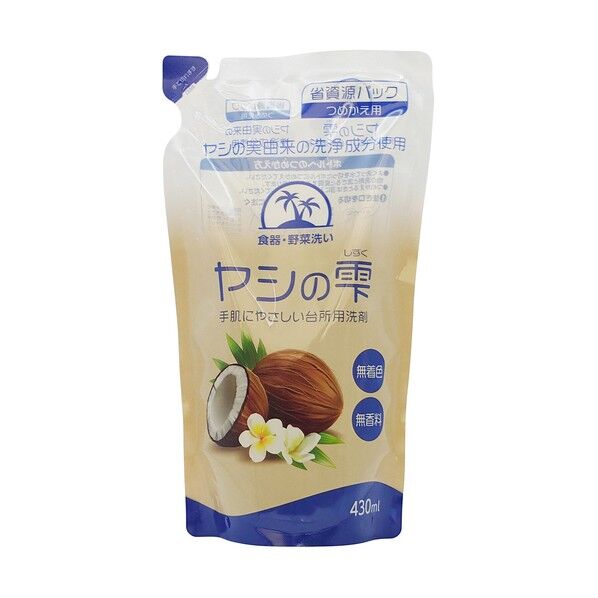カネヨ ヤシの雫 つめかえ 430ml 203107-C 1個