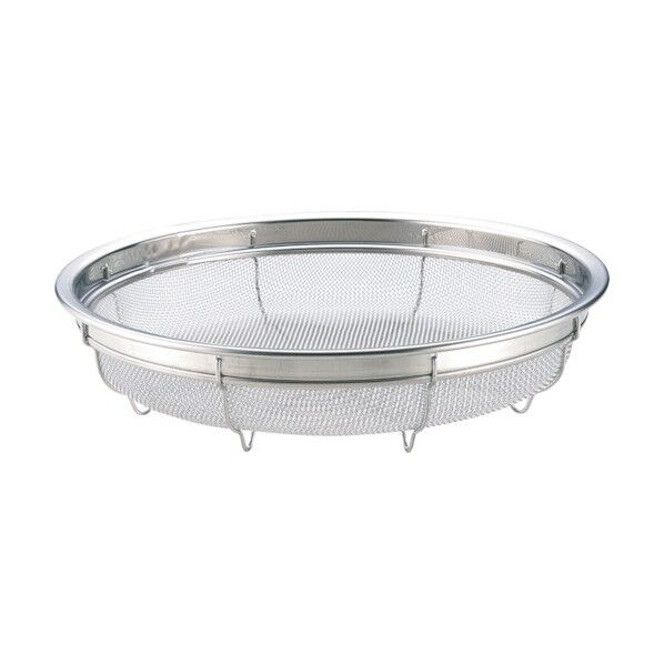 グッドシェイプ 18-8平型ザル 37.5cm 027517037 1個