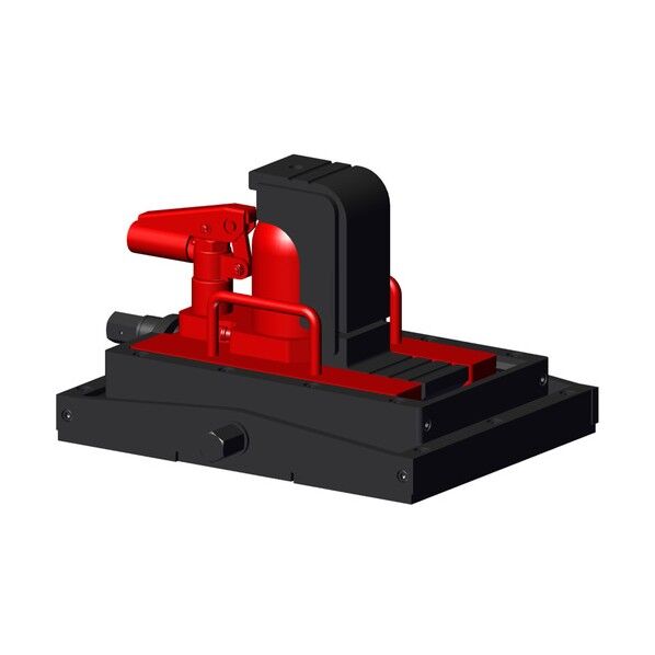 送り台タイプ爪付きジャッキ 前後左右送り