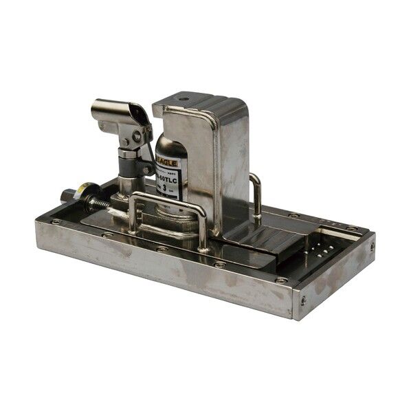 送り台タイプ爪付きジャッキ（メッキ）