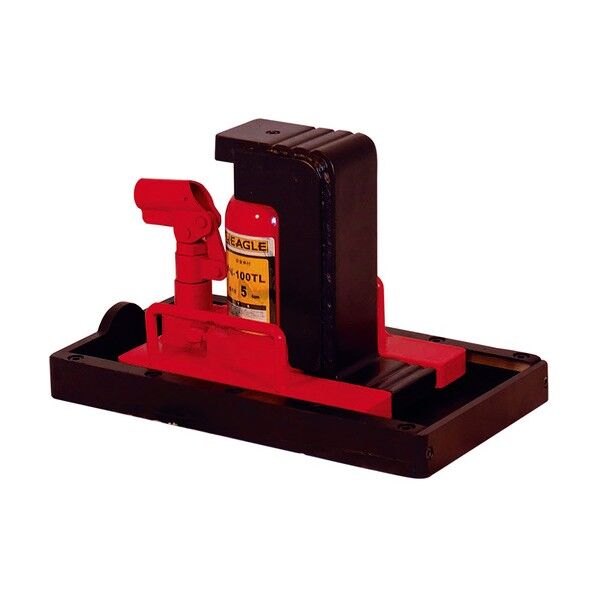 送り台タイプ爪付きジャッキ フリー