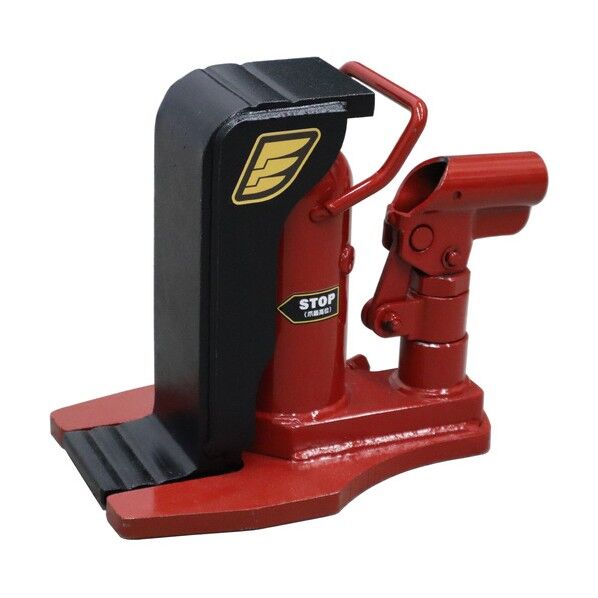 レバー回転･安全弁付爪つきジャッキ 爪能力1．2t