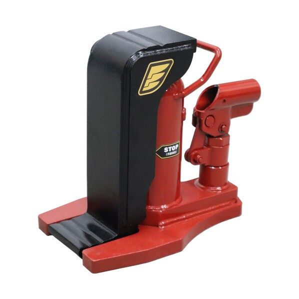 レバー回転・安全弁付爪つきジャッキ 爪能力2t