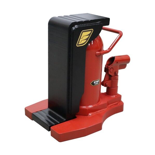 レバー回転･安全弁付爪つきジャッキ 爪能力8t