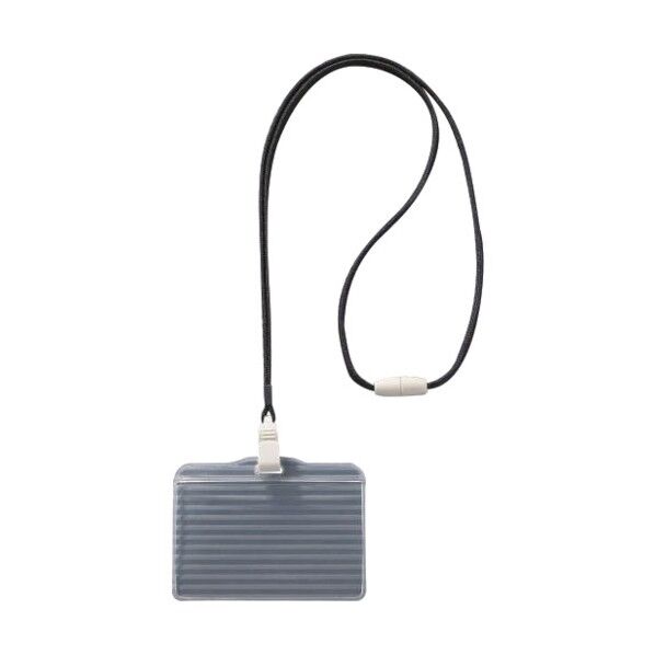 つりさげ名札(10個入)N73ER-10P ブラック 28794 1点