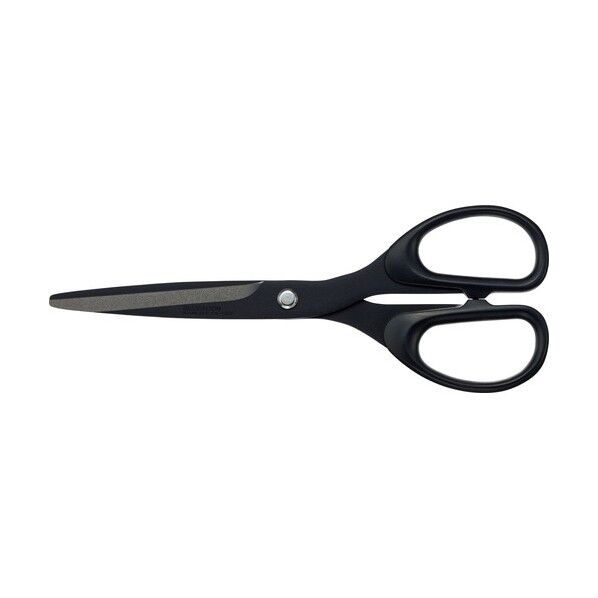 ハサミ ステンレスはさみ フッソ 黒