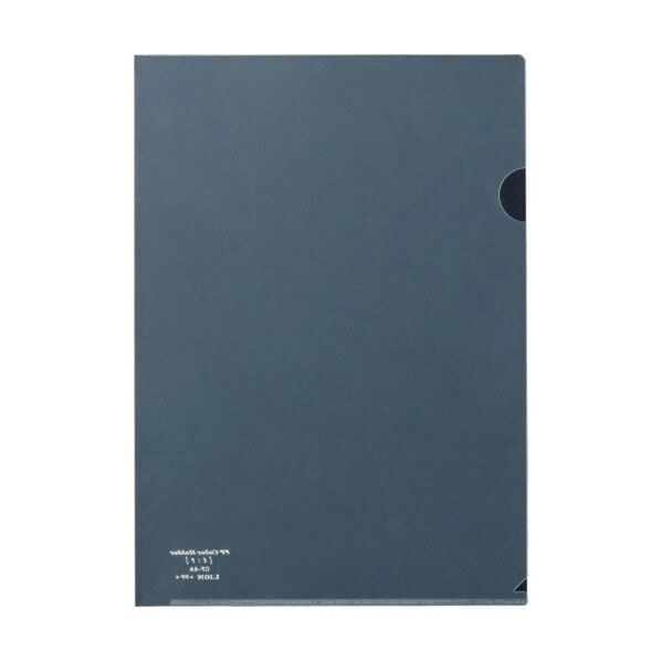 PPカラーホルダーCF6A1 透明 13594 (CF6A10P(T)) 10冊