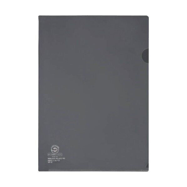 ※法人専用品※ライオン事務器 PPカラーホルダー CF3C10P(T) 透明 CF-3C-10P(13748) 10冊...