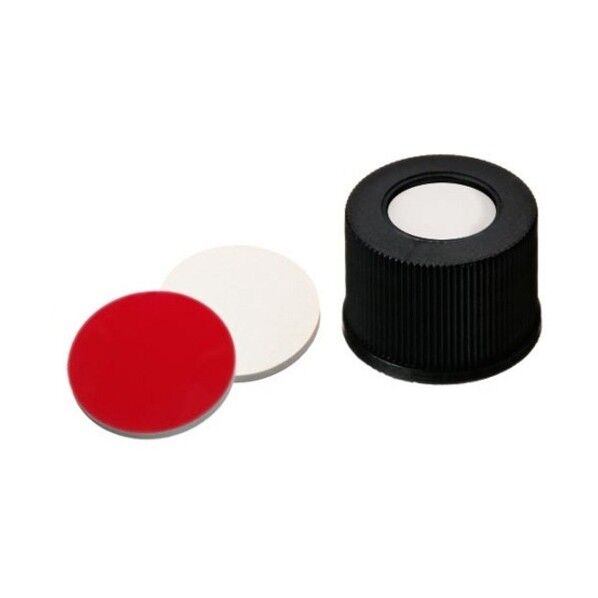 オートサンプラー用バイアル用 黒キャップ