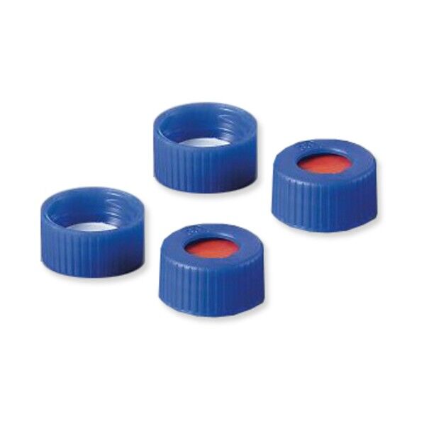 オートサンプラー用バイアル用 青キャップ