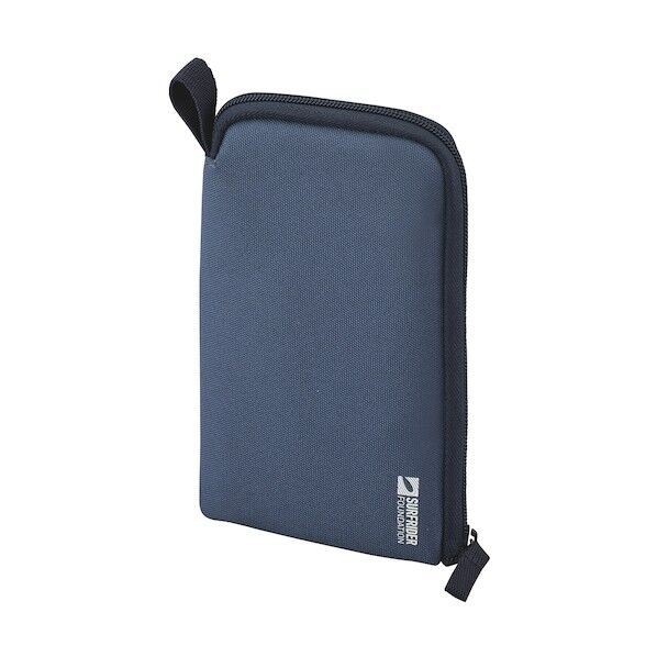 SFJ×LIHIT LAB. スタンドペンポーチ 120×30×200mm オーシャンネイビー A3201-11 1個...