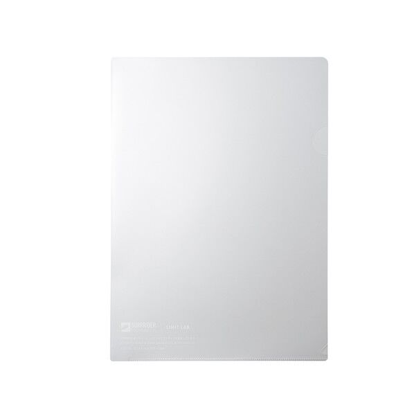 SFJ×LIHIT LAB. クリヤーホルダー 100枚パック 220×310mm アクアクリヤー F3270-100P 100枚...