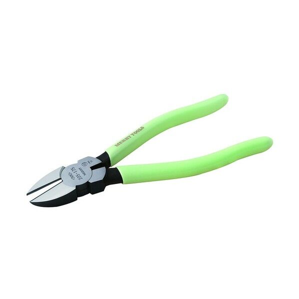 室本鉄工株式会社(メリー) 強力ニッパ(蓄光グリップ) 175mm 205T-175 1丁...