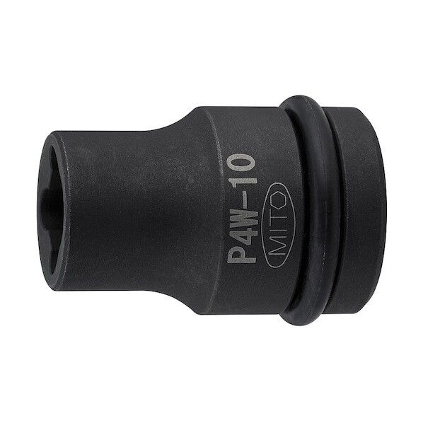 1/2インパクトレンチ用 ウエルドナットソケット 10MM P4W-10 1点...