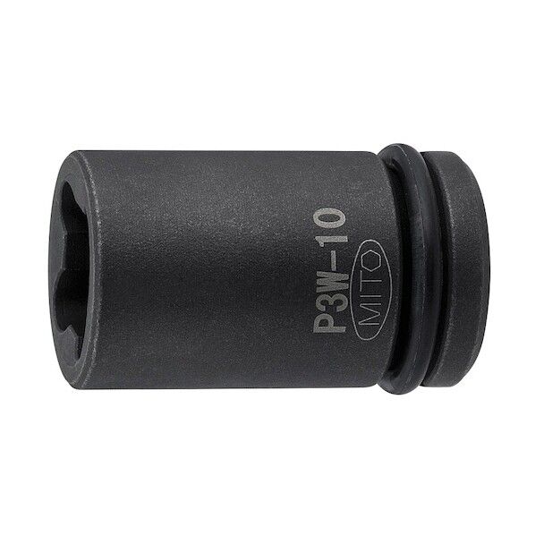 3/8インパクトレンチ用ウエルドナットソケット 10MM P3W-10 1点...
